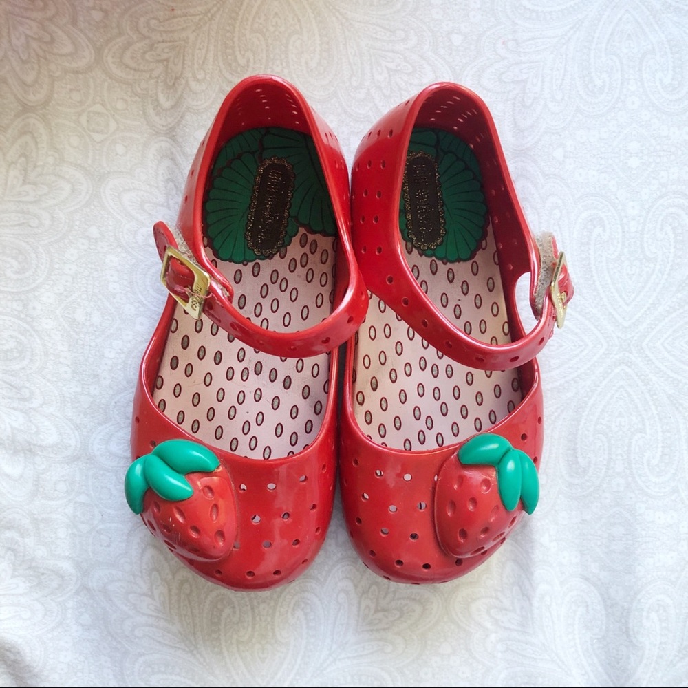Mini Melissa’s Strawberry shoes